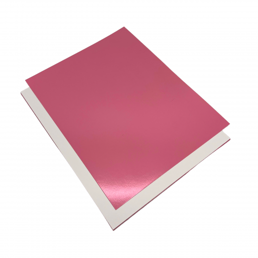 CLOSEOUTS Cadillac Cover Pink1Side 12pt. Cardstock 50/pkg Paper