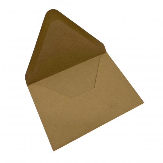 CLOSEOUTS Paperworks Elements Paperbag A6 Euro Flap Envelope 50/pkg
