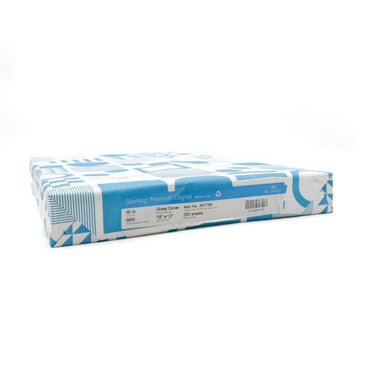 Sterling Premium Digital Gloss 80lb/216g Cover 18x12 250/pkg