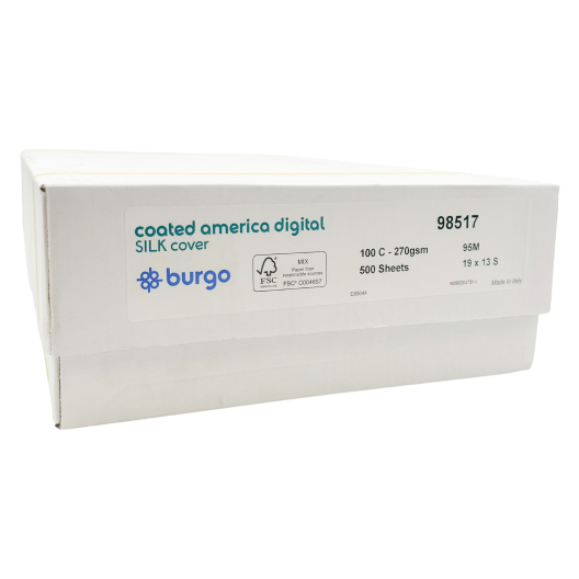 Coated America Digital Silk 100lb/271g Cardstock 19x13 500/case