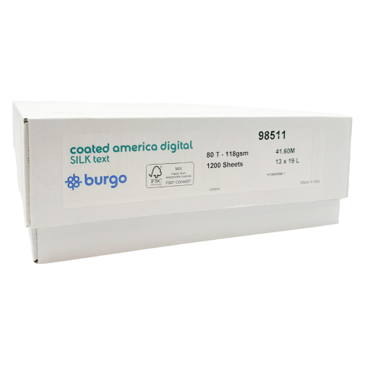 Coated America Digital Silk 80lb/120g Paper 13x19 1200/case