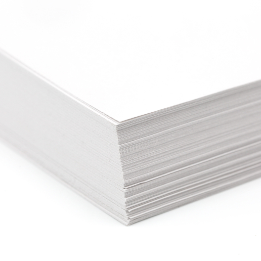 Perforated at 5-1/2 Bristol Cover Gray 8-1/2x11 67lb 250/pkg