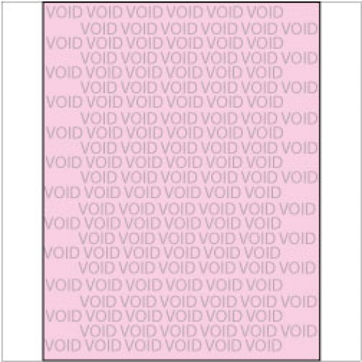 VOID if Copied Paper 8-1/2x11 24lb Red-Tint 500/pkg