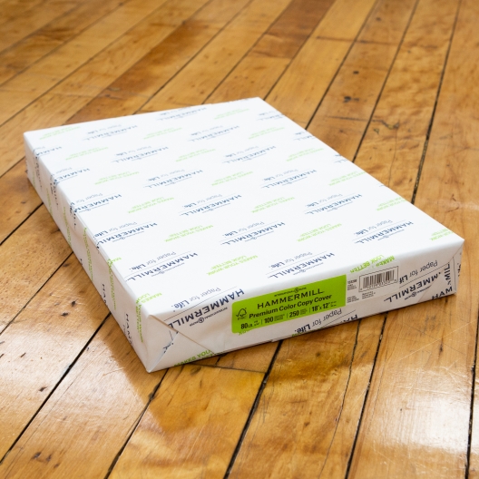 CLOSEOUTS Hammermill Color Copy Digital Cover 12x18 80lb cover 250/pkg |  Paper, Envelopes, Cardstock & Wide format | Quick shipping nationwide |  Paperworks