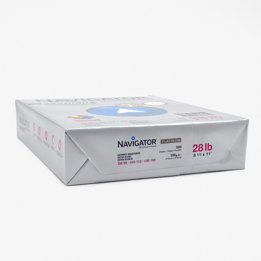 Navigator Platinum 8-1/2x11 28lb/105g 500/pkg | Paper, Envelopes