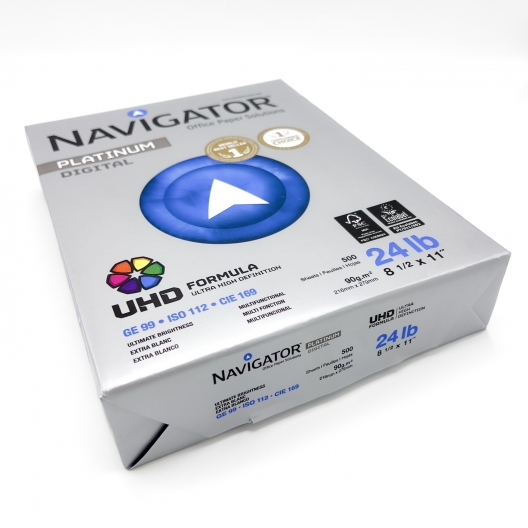 Navigator Platinum 8-1/2x11 24lb/90g 500/pkg