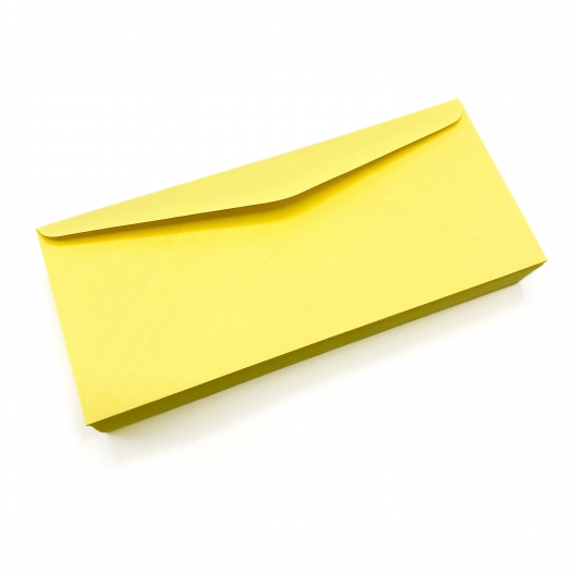 Lettermark Window Envelope Yellow #10 24lb 500/pkg