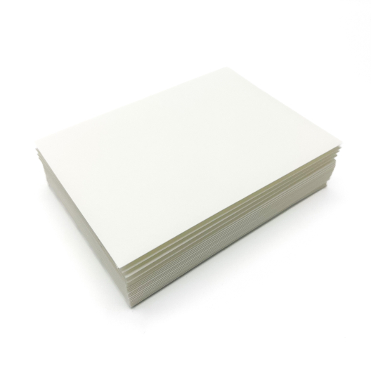 Crane's Lettra Pearl White 32lb/120g A7 Square Flap 50/pkg