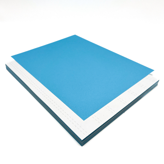 Astrobright Lunar Blue 8-1/2x11 Label Paper 100/pkg