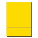 Perforated at 3-1/2  Bright Yellow 8-1/2x11 24lb 500/pkg