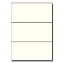 Perforated Every 3-2/3 Bristol Cover Cream 8-1/2x11 67 250pk