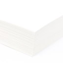 Perforated at 3-2/3 Bristol Cover White 8-1/2x11 67lb 250/pk