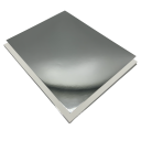 CLOSEOUTS Mirricard Silver Foil 12pt/270g 8-1/2x11 50/pkg