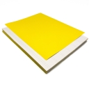 Astrobright Solar Yellow 8-1/2x11 Label Paper 100/pkg