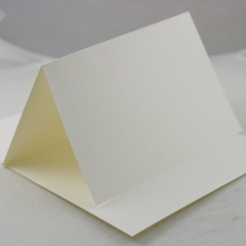 6 Bar Vanilla Plain Foldover Card 80lb 6 1/4x9 1/4 250/Box
