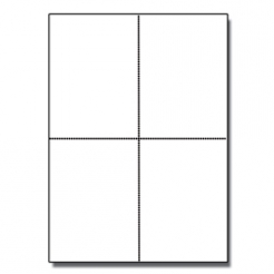 Postcards 4up Environment PC-100% Recycled White 1000/pkg