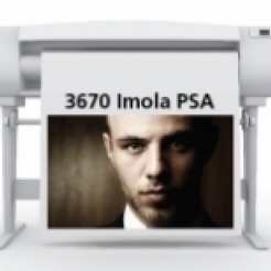 SIHL 3670 Imola Photo Paper with PSA 36in x 100ft 3in/core 1/case