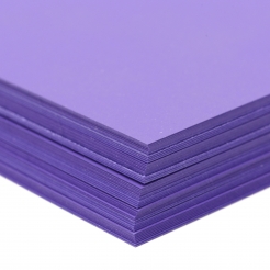 CLOSEOUTS Curious Skin Purple 8-1/2x11 100lb/270g Cover 100/pkg