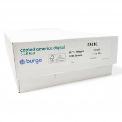 Coated America Digital Silk 80lb/120g Paper 12x18 1200/case