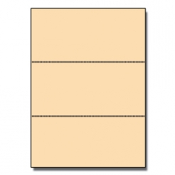 Perforated Every 3-2/3 Bristol Cover Ivory 8-1/2x11 67lb 250/pkg