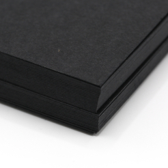 Sirio Ultra Black 77lb/115g Satin-Smooth Paper 12x18 125/pkg