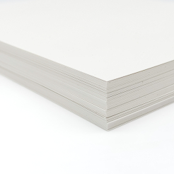 CLOSEOUTS Royal Linen White Linen Finish 80lb/216g Cardstock 8-1/2x11 150/pkg