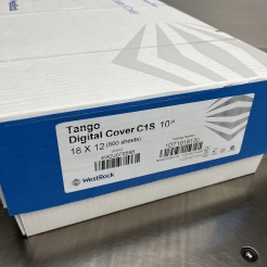 Tango Semi-Gloss Coated 1-side Cover 18x12 10pt/195g 600/case