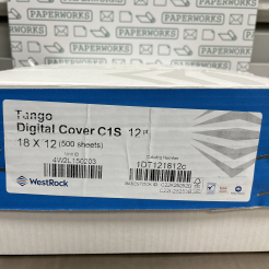 Tango Semi-Gloss 1-side Cover 18x12 12pt/230g 500/case
