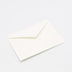 Crane's Lettra Pearl White A6 Envelope Pointed Flap 50pkg