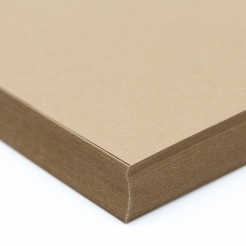 CLOSEOUTS Environment Grocer Kraft Raw Finish Cover 8-1/2x11 120lb 50/pkg
