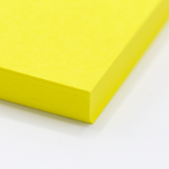 LUX 100 lb. Cardstock Paper 8.5 x 11 Sunflower Yellow 1000 Sheets/Pack  (81211-C-84-1000) 