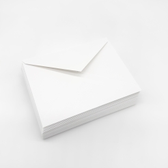 Baronial Envelope White Lee size (5-1/4x7-1/4) 250/box