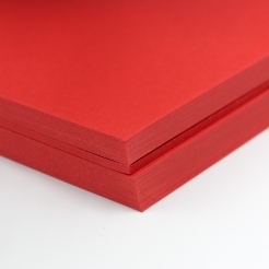 CLOSEOUTS Crane's 100% Cotton Flame Red 134lb/365g Cardstock 24/pkg