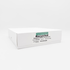 NEW ITEM! Paperworks Recycled Coated Gloss 80lb/216g Cardstock 18x12 400/box