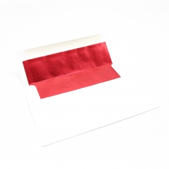  CLOSEOUTS Foil Lined Red A-6 Envelope [4-3/4x6-1/2] 250/box