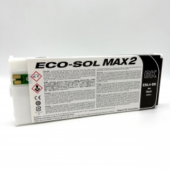 Roland Eco-Sol MAX2 Black Ink ESL4-BK 220ml Cartridge