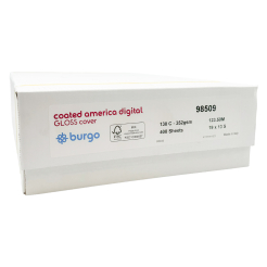 Coated America Digital Gloss 130lb/351g Cardstock 19x13 400/case