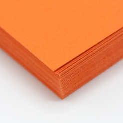 Orbit Orange™, 8.5” x 11”, 65 lb/176 gsm, 250 Sheets, Colored Cardstock