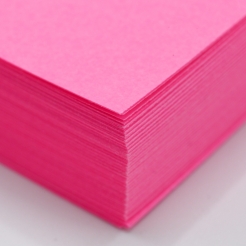 Hot Pink Cardstock - 12 x 12 inch - 65Lb Cover - 50 Sheets - Clear