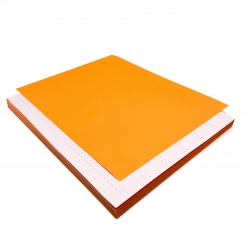 Astrobright Cosmic Orange 8-1/2x11 Label Paper 100/pkg