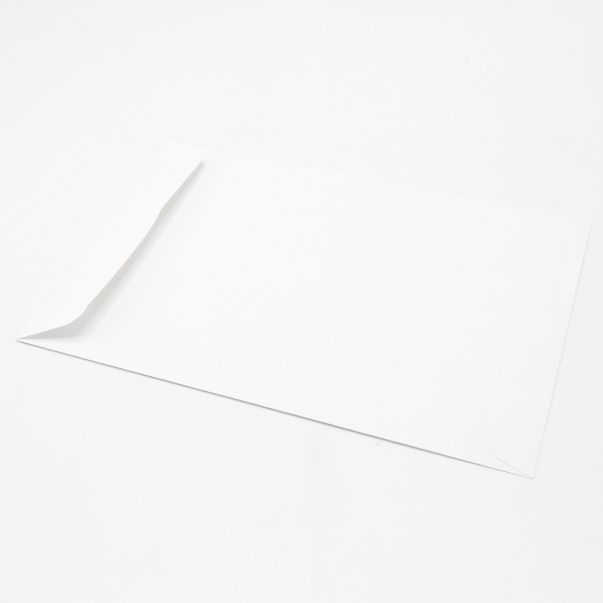 6 1/2 x 9 1/2 Catalog Envelopes - 28lb WHITE WOVE - Peel to Seal