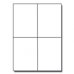  Postcards 4up Environment PC-100% Recycled White 1000/pkg 