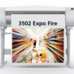  SIHL 3502 Expo Fire Retardant Banner 12mil 54in x 50ft 2in/core 1/case 