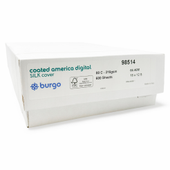  Coated America Digital Silk 80lb/216g Cardstock 18x12 600/case 
