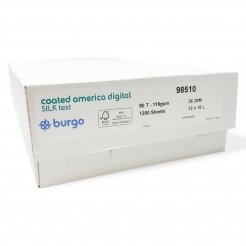  Coated America Digital Silk 80lb/120g Paper 12x18 1200/case 