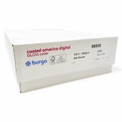  Coated America Digital Gloss 130lb/351g Cardstock 18x12 400/case 