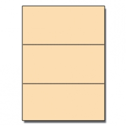  Perforated Every 3-2/3 Bristol Cover Ivory 8-1/2x11 67lb 250/pkg 