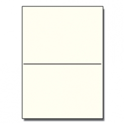  Half-Fold Brochure 8-1/2x11 67lb Exact Cream 250/pkg 