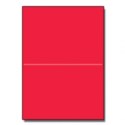  Half-Fold Brochure 8-1/2x11 65lb Astro Re-Entry Red 250/pkg 