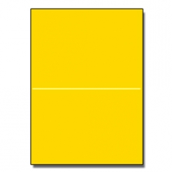  Half-Fold Brochure 8-1/2x11 65lb Astro Solar Yellow 250/pkg 